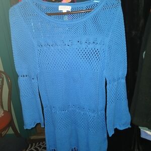 Joseph A Vibrant Blue Knit Dress